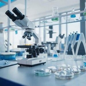 Laboratory of medical diagnosis of microbiology